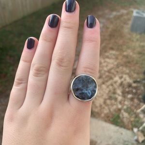 Silpada Stone Statement Ring